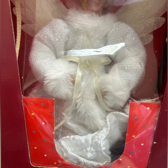 Holiday Living Christmas Fiber Optic Angel Tree Topper Changing Colors with Box - Picture 5 of 9